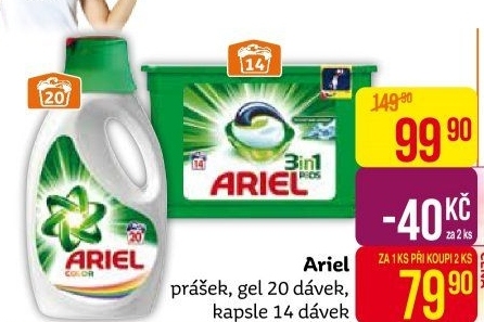 Prací prášek Ariel