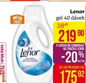 Prací gel Lenor