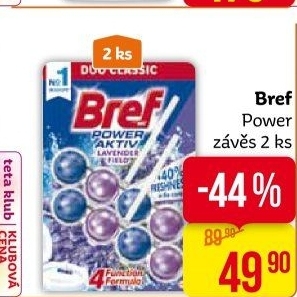 WC blok tuhý Power Aktiv Bref