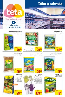 akční leták Teta drogerie 7.3.2019-18.3.2019