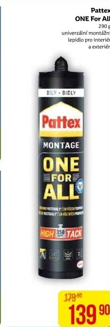 Univerzální montážní lepidlo Pattex One For All