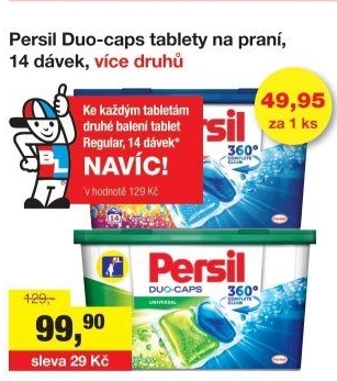 Prací kapsle Duo Persil