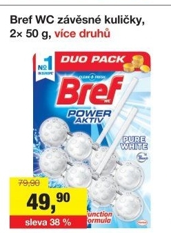 WC blok Bref