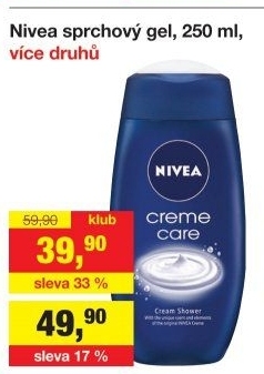 Sprchový gel Nivea