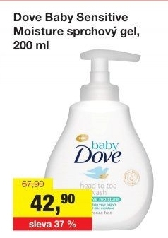 Sprchový gel dětský Sensitive Baby Dove