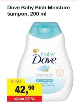 Šampon Baby Dove