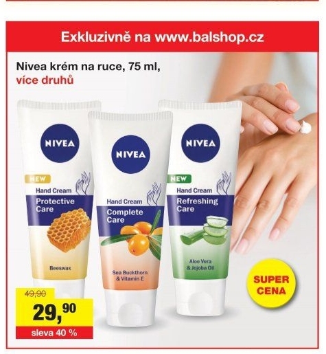 Krém na ruce Nivea