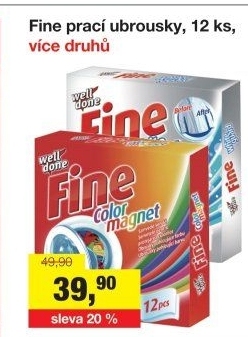 Ubrousky na praní Fine