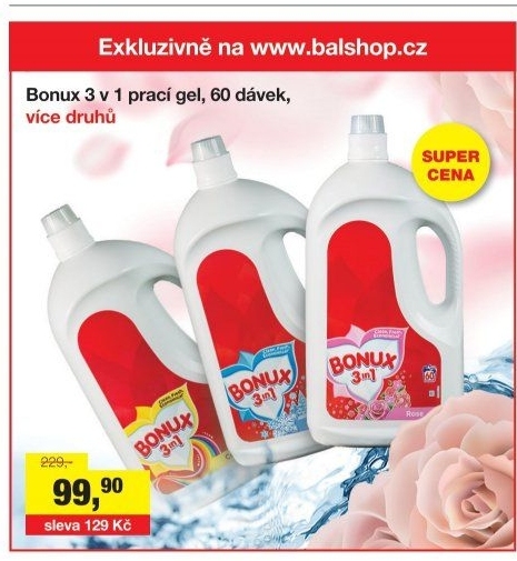 Prací gel Bonux