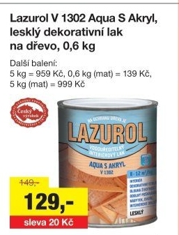 LAZUROL AQUA S AKRYL