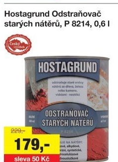 Odstraňovač starých nátěrů Hostagrund