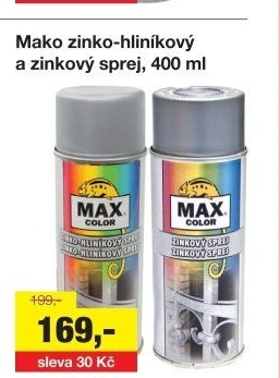 Zinkový sprej Color Max