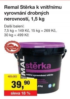 REMAL STĚRKA