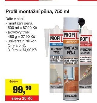 Univerzální silikon Profil