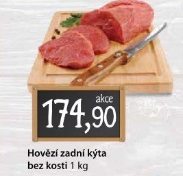 Hovězí kýta zadní bez kosti