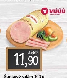 Salám šunkový Maso uzeniny Písek