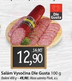 Salám Vysočina Dle Gusta