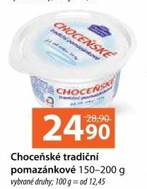 Tradiční pomazánkové Choceňské