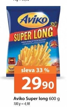 Hranolky mražené Super Long Aviko