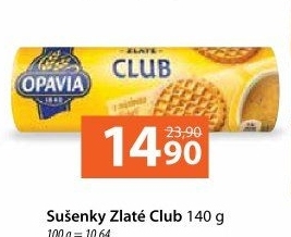 Sušenky Zlaté Club Opavia
