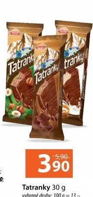 Celomáčené Tatranky Sedita