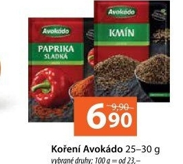Koření Avokádo