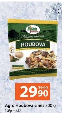 Směs houbová mražená Agro Jesenice