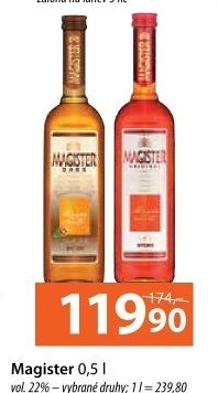 Likér Magister Stock