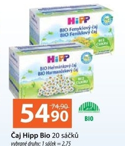 Čaj dětský HiPP