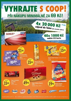 akční leták COOP 27.2.2019-12.3.2019