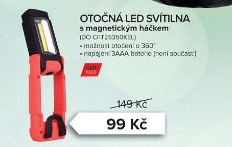 Aku pracovní LED svítilna