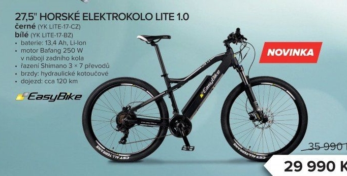 Elektrokolo EasyBike Lite
