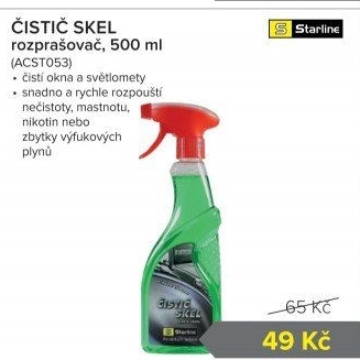 Čistič skel Starline