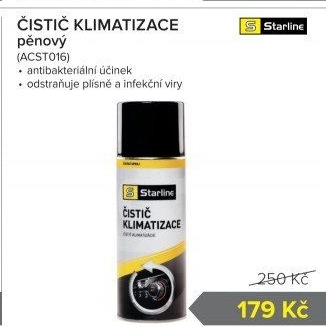 Čistič klimatizace ve spreji Starline