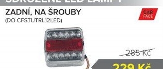 Sdružená zadní LED lampa CarFace