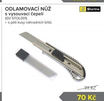 Odlamovací nůž Starline