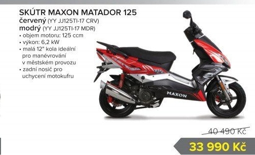 Skútr Maxon Matador 125