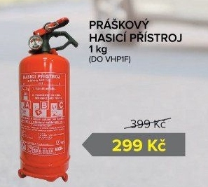 Hasicí přístroj práškový