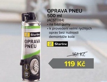 Sprej Oprava pneu Starline