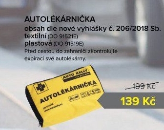 Autolékárnička Auto Kelly