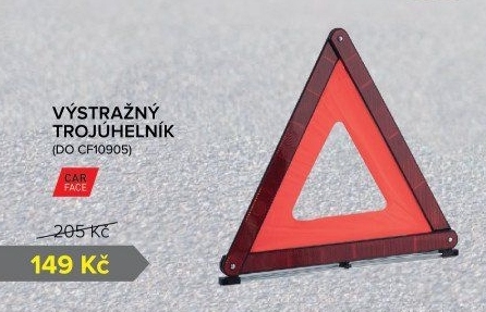 Výstražný trojúhelník Carface