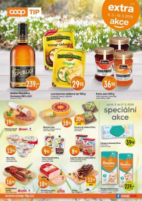 akční leták COOP 6.3.2019-19.3.2019
