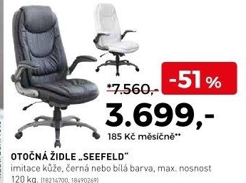 Otočná židle Seefeld