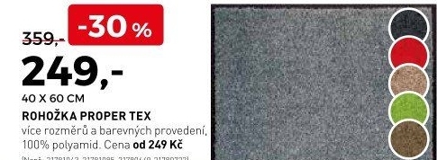 Rohožka Proper tex
