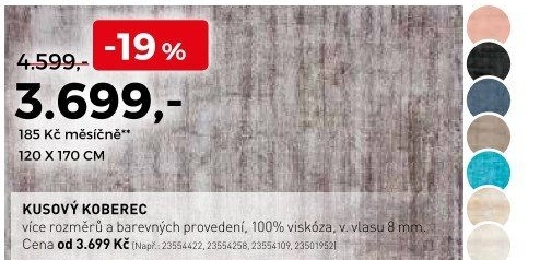 Kusový koberec