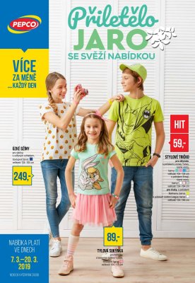 akční leták PEPCO 7.3.2019-20.3.2019