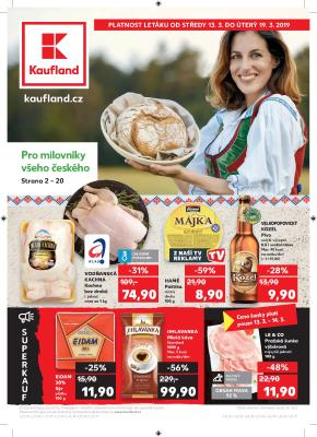 akční leták Kaufland 13.3.2019-19.3.2019