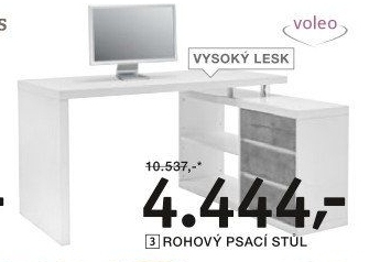 ROHOVÝ PSACÍ STŮL