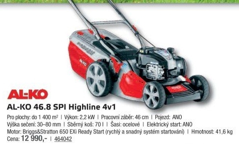 Benzínová sekačka AL-KO Highline 46.8 SPI
