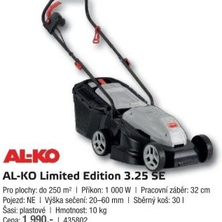 Elektrická rotační sekačka AL-KO Classic 3,25